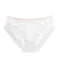 Lace Briefs Hollow Transparent Contrast Color Mesh Mid-waist Women's Panties